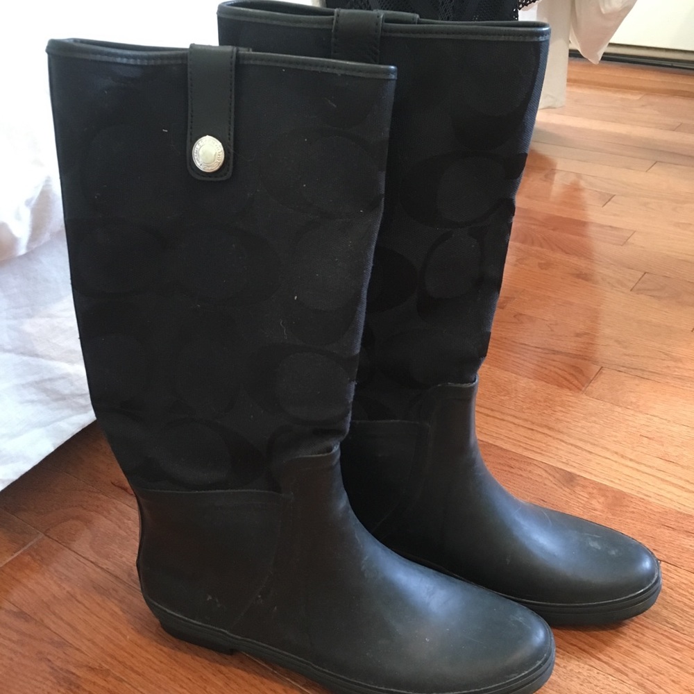 Coach Rainboots